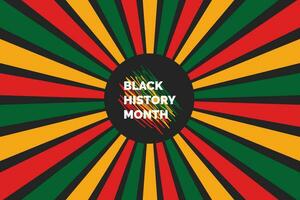 Black History Month African American history celebration vector illustration, Poster, card, banner, background. Vector illustration