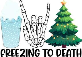 Freezing to death vector