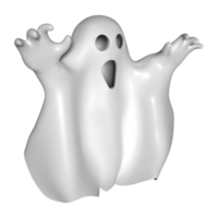 Ghost Cloth 3D Illustration Icon