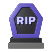 Tombstone 3D Illustration Icon png