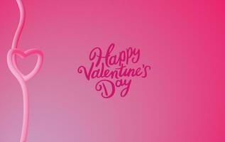 3d gradient blend line in the shape of a heart. Background for a banner for Valentine's Day or Mother's Day. vector