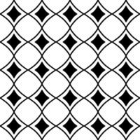 design seamless monochrome geometric pattern. abstract background. photo