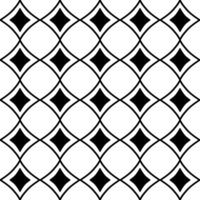 design seamless monochrome geometric pattern. abstract background. photo