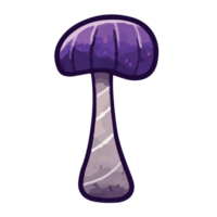 viola veleno fungo - spaventoso Halloween fungo velenoso png