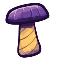 Poison Mushroom - Spooky Halloween Toadstool png
