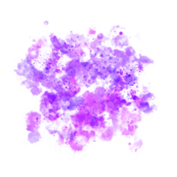 Purper waterverf plons achtergrond png