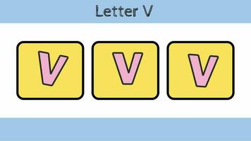 abc a to z alphabet Learning animate Kids education video. video