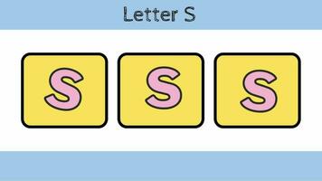 abc a to z alphabet Learning animate Kids education video. video