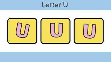 abc a to z alphabet Learning animate Kids education video. video