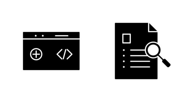 clean code and case study Icon vector