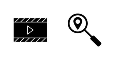 video animation and tracking services Icon vector