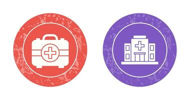 First Aid Kit and Healthcare Icon vector