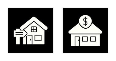 Rent and Residential Icon vector