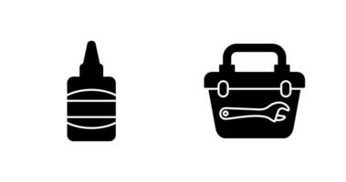 Glue and construction Icon vector