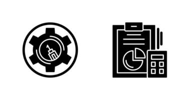 Vaccine and Research Icon vector
