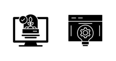 Incubator and Inovation Icon vector