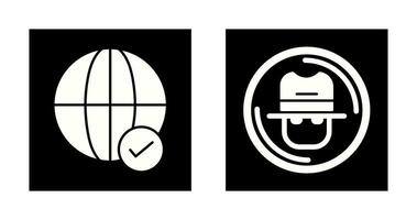 Internet and Spy Icon vector