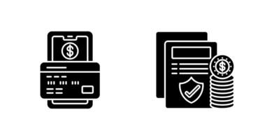 Payment and Protection Icon vector