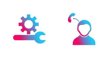 Technical Support and strategy consultation Icon vector