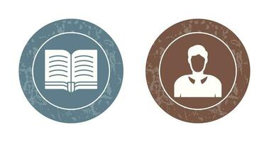 Book and Judge Icon vector