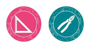 Set Sequare Icon vector