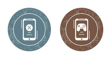 Block and Game Icon vector