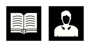Book and Judge Icon vector