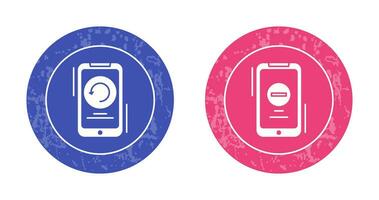 Restart and Remove Icon vector