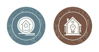 Fire Alarm and Home Automation Icon vector