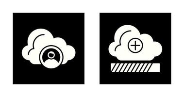 Avatar and Loading Icon vector