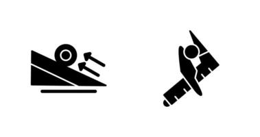 Force and Caliper Icon vector