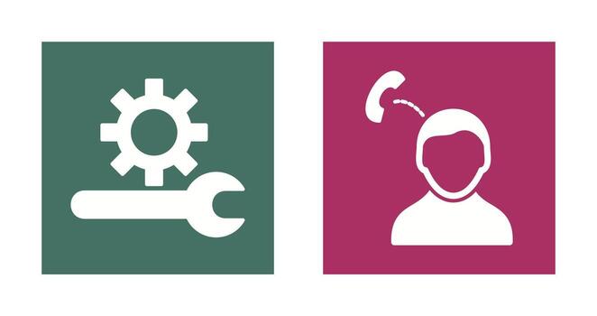 Technical Support and strategy consultation Icon vector