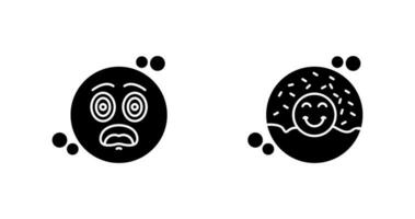 Dazed and Donut Icon vector