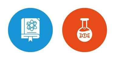 Science and Dna Icon vector