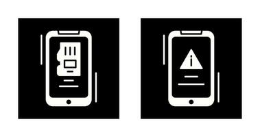 Memory and Error Icon vector