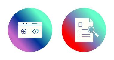 clean code and case study Icon vector