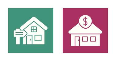 Rent and Residential Icon vector