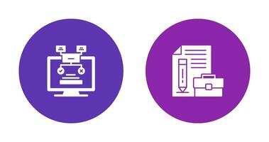 Methodology and Portfolio Icon vector