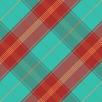 Tartan plaid pattern with texture and nature color. vector