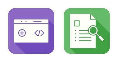 clean code and case study Icon vector