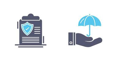 Policy and Protection Icon vector