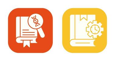 Genetics and Duration Icon vector