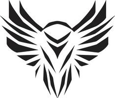 Predator Hawk A Black Vector Logo for the Supernatural Black Hawk Predator Logo A Vector Logo for the Mythical