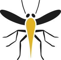 moderno mosquito icono elegante mosquito emblema vector