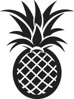 Modern Pineapple Badge Abstract Pineapple Mark vector