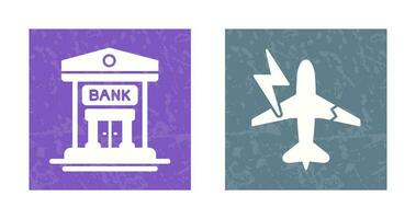 Health and Bank Icon vector