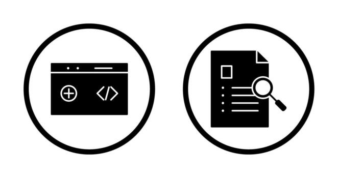 clean code and case study Icon vector