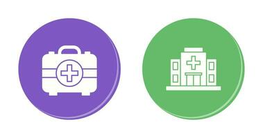 First Aid Kit and Healthcare Icon vector