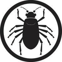 Sleek and Stylish Black Aphid Icon in Vector Form Artistic Precision Black Aphid Symbol in Vector Format