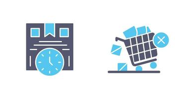 Time is Money and Offer End Icon vector